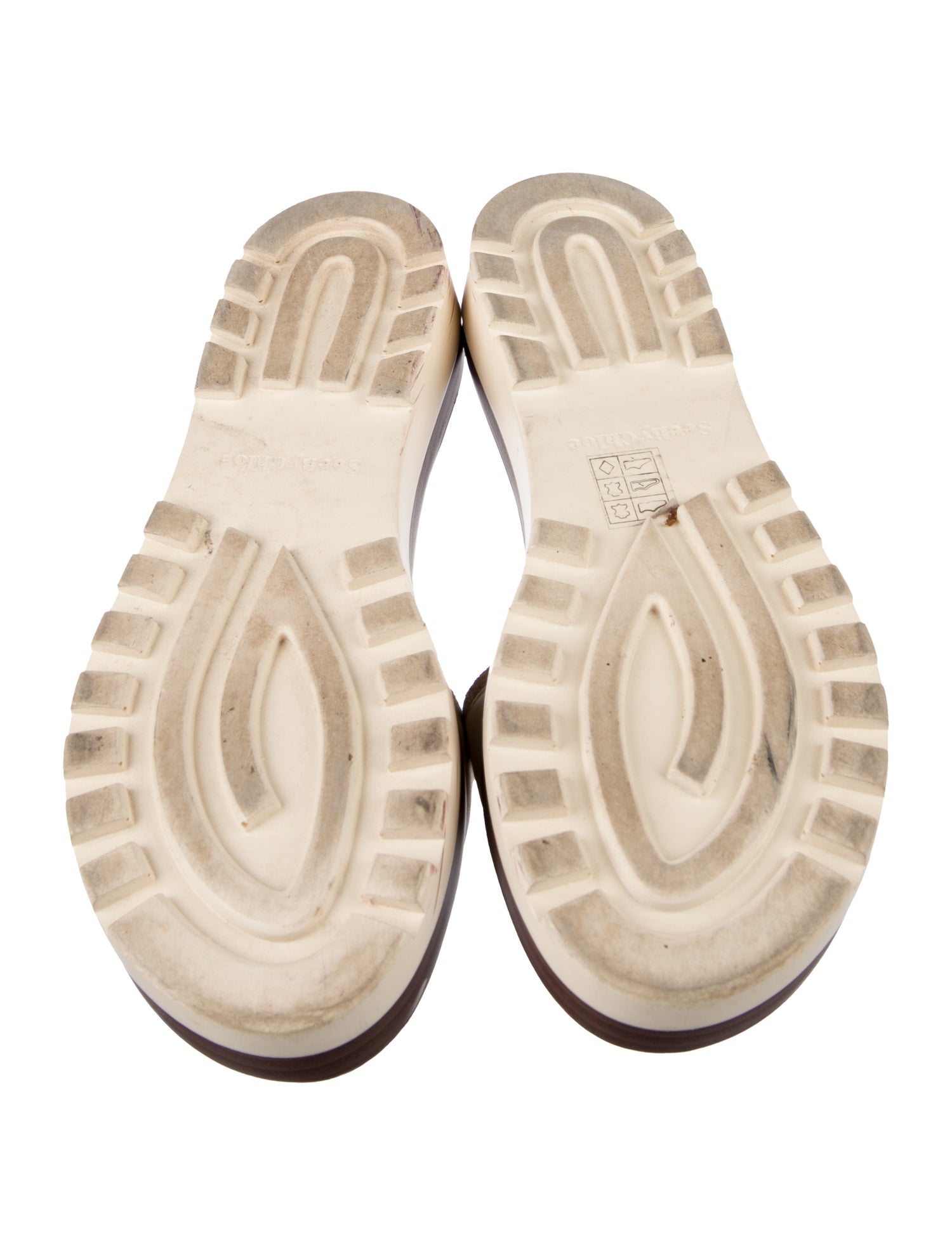 See by Chloé Leather Slides